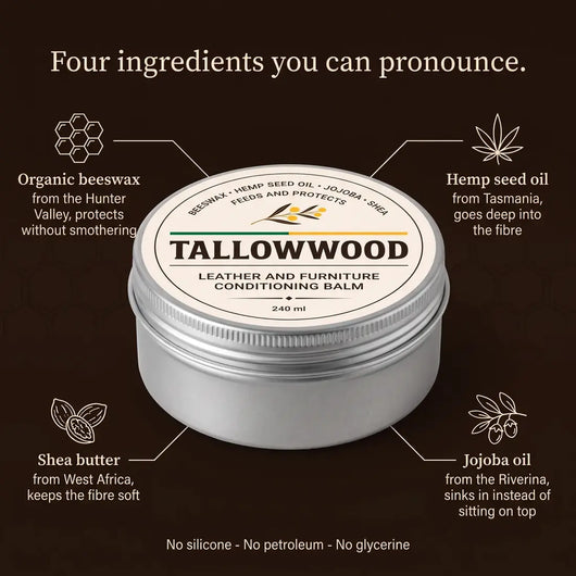 Tallowwood four ingredients you can pronounce