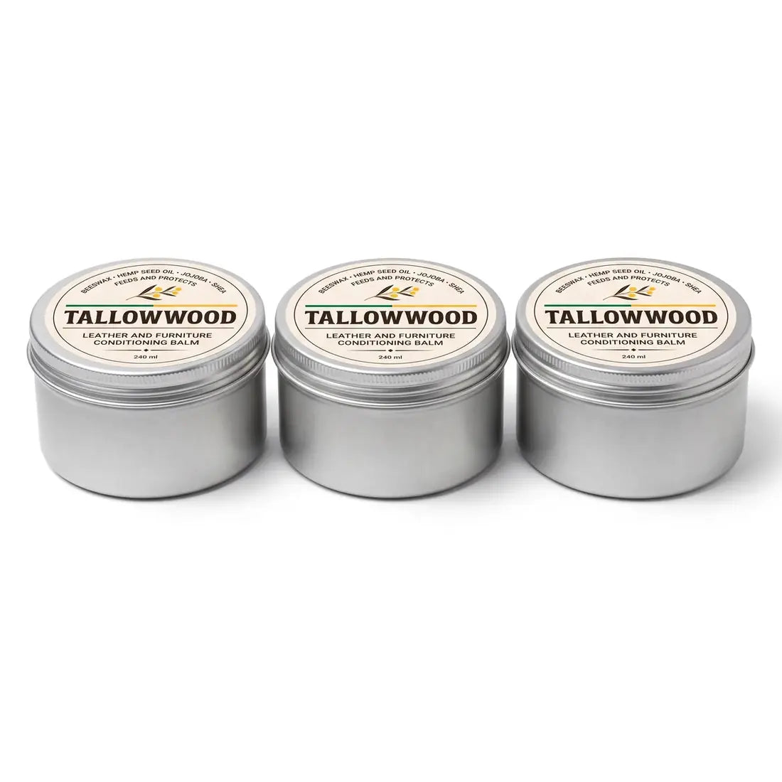 3 tins