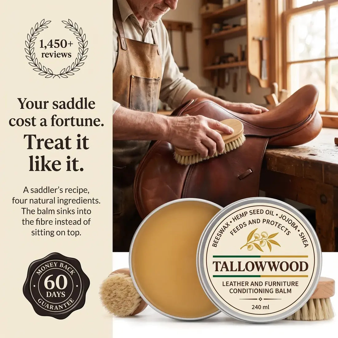 Your saddle cost a fortune. It deserves better than a wipe with a rag.